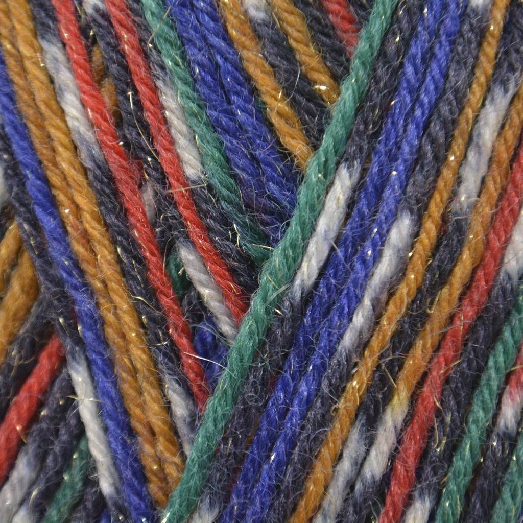 West Yorkshire Spinners Signature 4 Ply Sparkle - Nutcracker (1166)