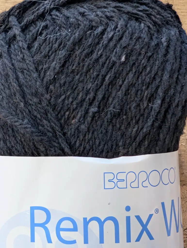 Remix Wool 12334 Black