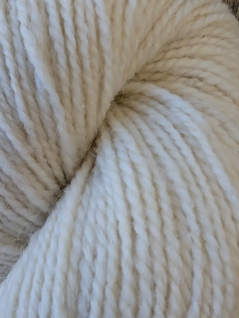 Peace Fleece Antarctic White