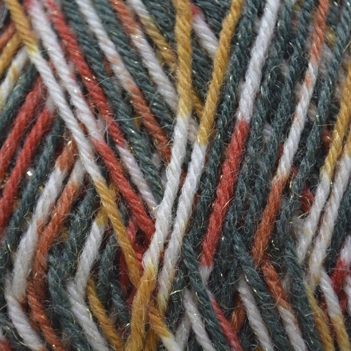 [WYSS 1208] West Yorkshire Spinners Signature 4 Ply Sparkle - Yuletide (1208)