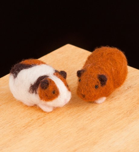 [1035] Guinea Pigs Woolpets Kit