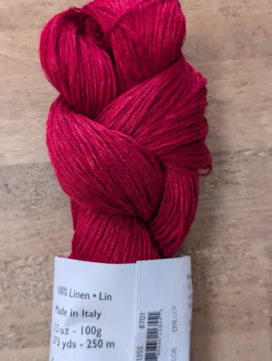 [BML11355] Modern Linen 11355 Red