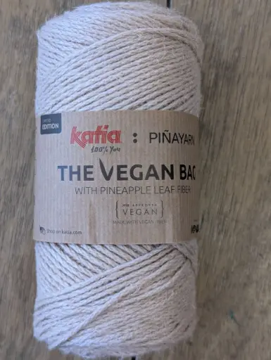 [KVB051] The Vegan Bag Pineapple Yarn 051 Light Beige